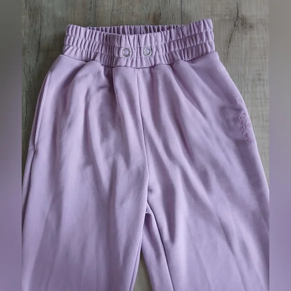 For Love & Lemons Women's Ellie Sweatpants in mulberry purple, Size XXS